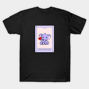 The elephant card T-Shirt